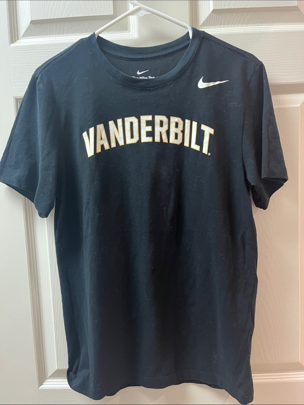 Black Vanderbilt Nike Tee